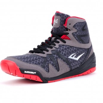 Боксерки EVERLAST PIVT LOW TOP 12 серо/красные Боксерки EVERLAST PIVT LOW TOP 12 серо/красные