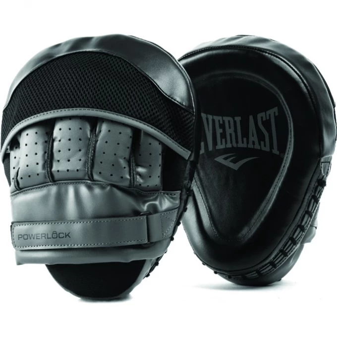 Лапы EVERLAST POWERLOCK черно/серые P00002746