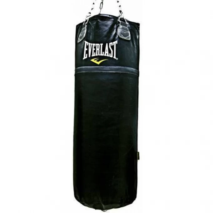 Мешок EVERLAST SUPER LEATHER 125lb 55кг черный 251201 Мешок EVERLAST SUPER LEATHER 125lb 55кг черный 251201