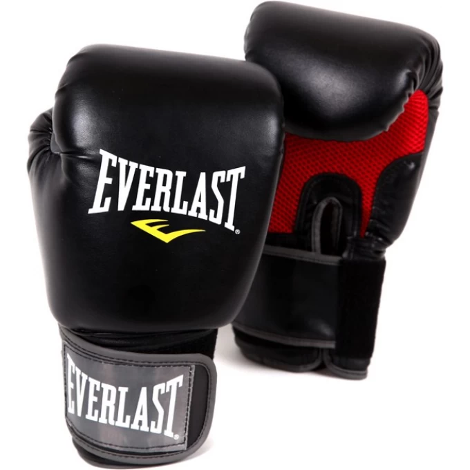 Перчатки EVERLAST PRO STYLE MUAY THAI 12oz черные 7012