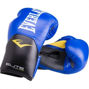 Перчатки тренировочные EVERLAST ELITE PROSTYLE 14oz синие