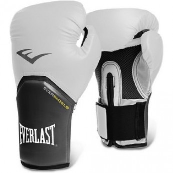 Перчатки тренировочные EVERLAST PRO STYLE ELITE 10oz белые