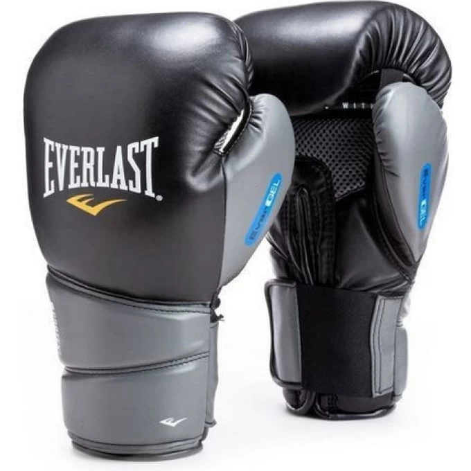Перчатки тренировочные EVERLAST PROTEX PU 12oz белый/черный P00003365 Перчатки тренировочные EVERLAST PROTEX PU 12oz белый/черный P00003365