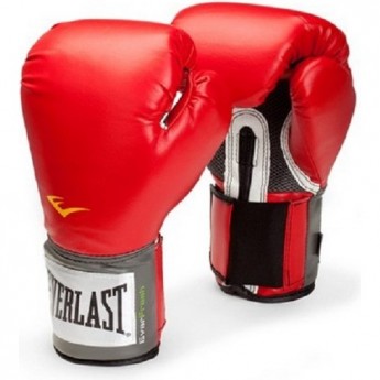 Перчатки тренировочные EVERLAST PU PRO STYLE ANTI-MB 16 oz красные Перчатки тренировочные EVERLAST PU PRO STYLE ANTI-MB 16 oz красные