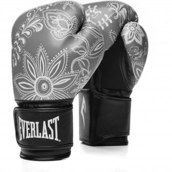 Перчатки тренировочные EVERLAST SPARK 12oz серые узор
