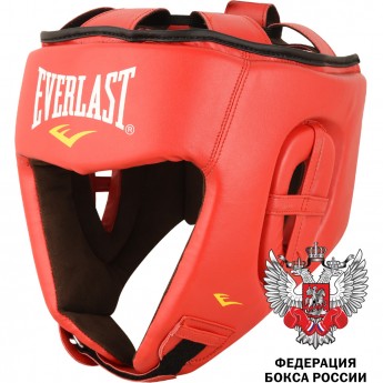 Шлем для любительского бокса EVERLAST AMATEUR COMPETITION PU XL красный Шлем для любительского бокса EVERLAST AMATEUR COMPETITION PU XL красный